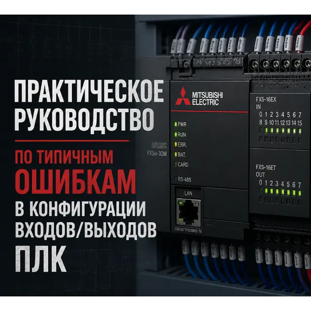 Руководство: конфигурация входов/выходов ПЛК