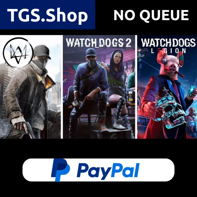 Watch Dogs 1 2 3 Legion Collection⚡STEAM⚡PAYPAL