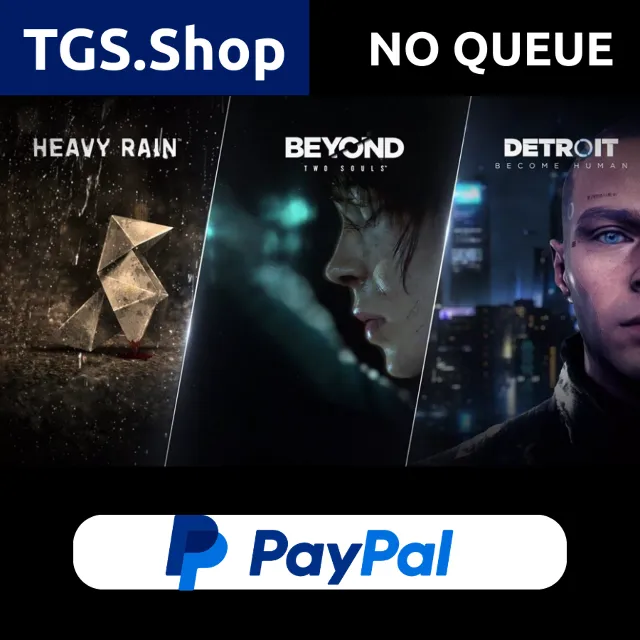 Detroit Become Human + Beyond Two Souls + Heavy Rain | PAYPAL