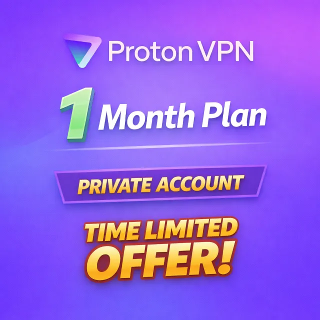 Proton VPN Plus - 1 месяц | Личный аккаунт