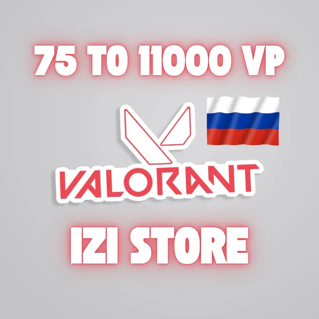 🟥 VALORANT POINTS РОССИЯ | 75 - 11000 VP 🚀