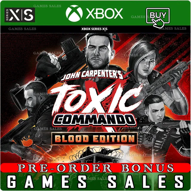 JOHN CARPENTER'S TOXIC COMMANDO BLOOD✅XBOX✅ПРЕДЗАКАЗ
