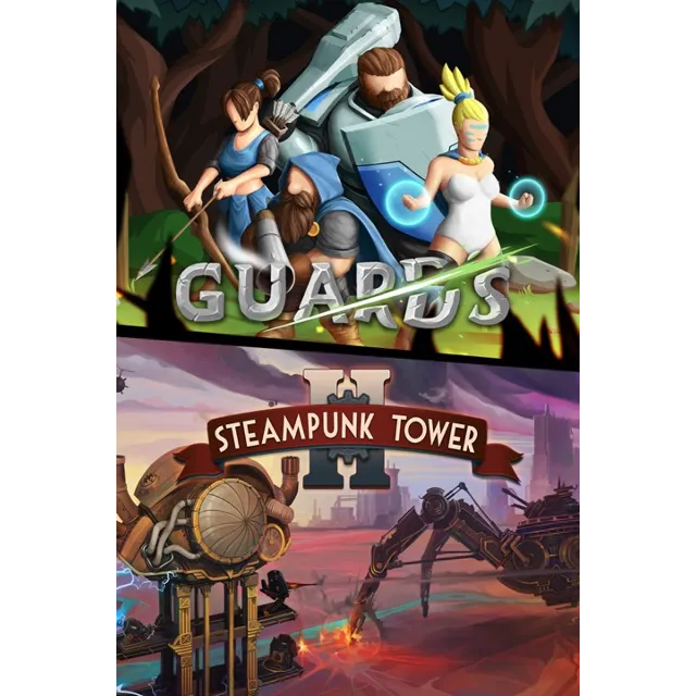 ✅ Strategy Bundle: Steampunk Tower 2 &amp; Guards Xbox
