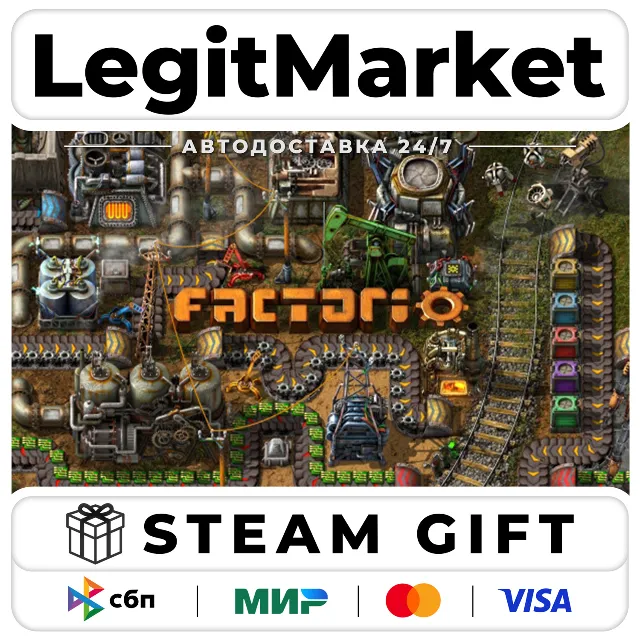 Factorio / Steam АВТО / РУ + МИР