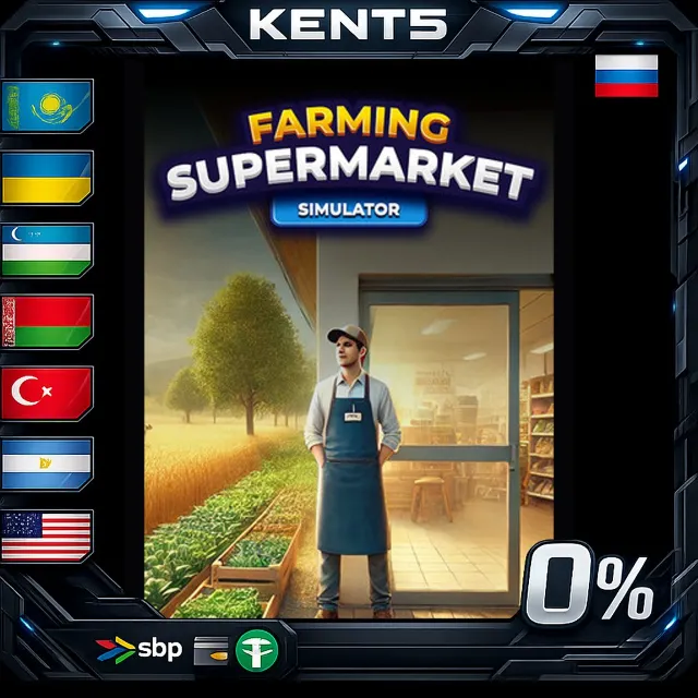 Farming &amp; Supermarket Simulator - Steam Gift