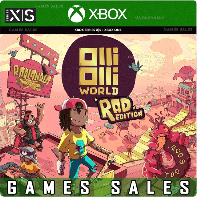 ✅❤️OLLIOLLI WORLD RAD EDITION❤️XBOX ONE|XS🔑КЛЮЧ✅