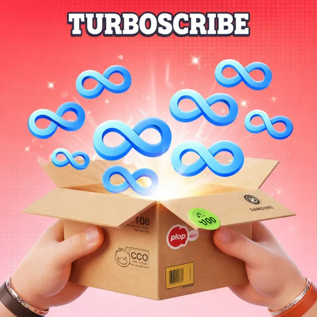 TurboScribe AI Безлимитный 1 месяц