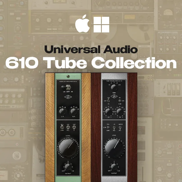 UAD 610 Tube Preamp &amp; EQ Collection [Лицензионный ключ]