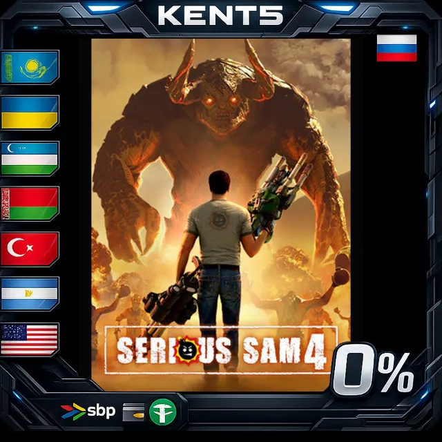 Serious Sam 4 Deluxe Edition Upgrade - Steam Gift