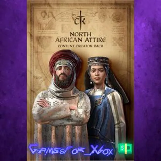 ☀️Crusader Kings III Content Creator Pack North African Attire WIND DLC
