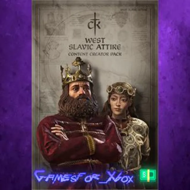 ☀️Crusader Kings III Content Creator Pack West Slavic Attire WIND DLC