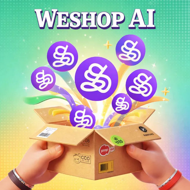 WeShop AI Месячный план / Пакеты баллов