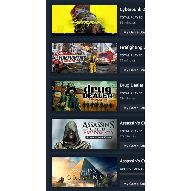 STEAM💎Cyberpunk 2077 и 37 игр на 815 $ 🎁