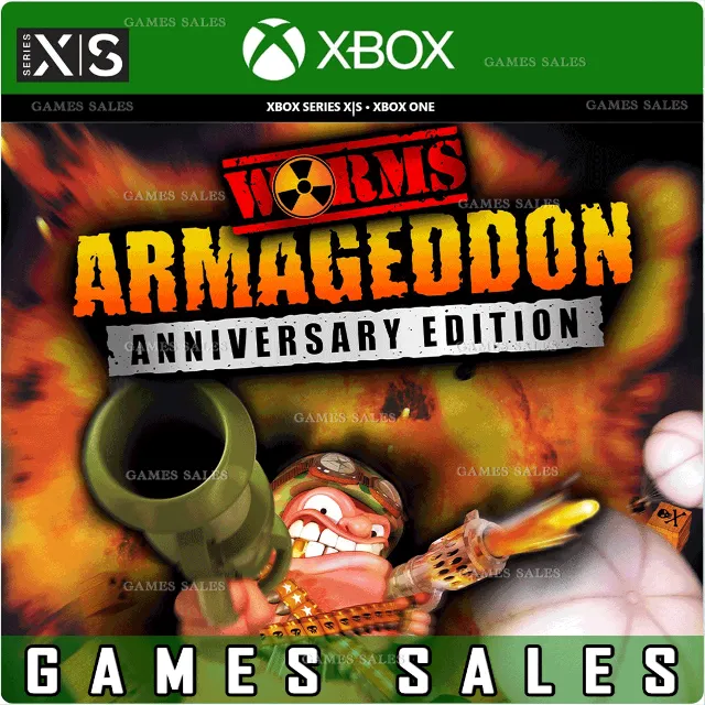 WORMS ARMAGEDDON: ANNIVERSARY EDITION✅XBOX ONE|XS🔑КЛЮЧ
