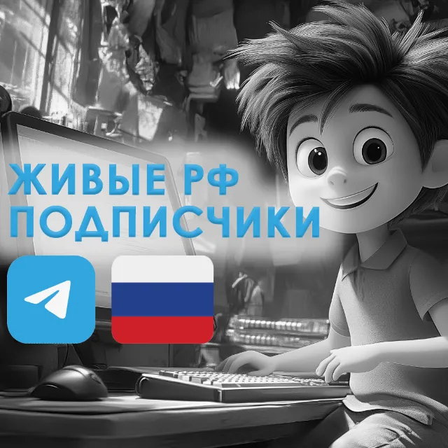 Живые подписчики в Telegram