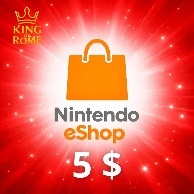 Nintendo eShop США (5 $) Подарочная карта | 24/7 Автодоставка