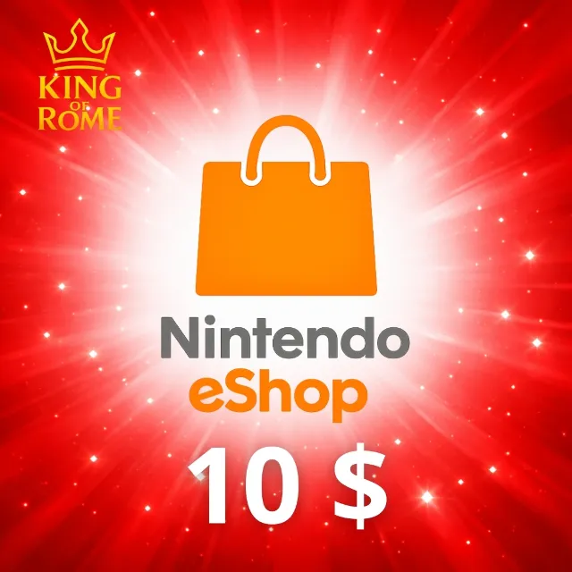 Nintendo eShop США (10 $) Подарочная карта | 24/7 Автодоставка