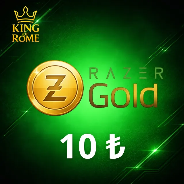 Razer Gold Турция (10 ₺) Подарочная карта | 24/7 Автодоставка