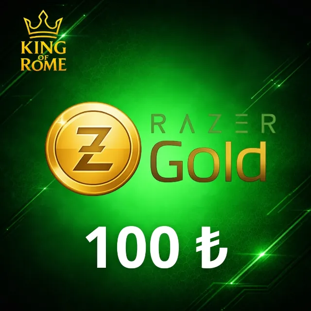 Razer Gold Турция (100 ₺) Подарочная карта | 24/7 Автодоставка