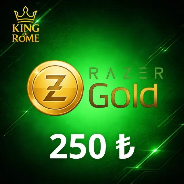 Razer Gold Турция (250 ₺) Подарочная карта | 24/7 Автодоставка
