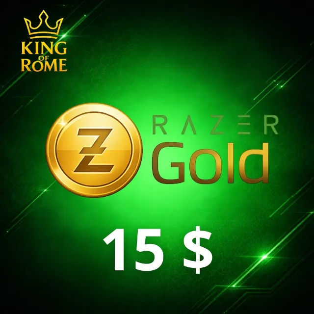Razer Gold Глобал (15 $) Подарочная карта | 24/7 Автодоставка