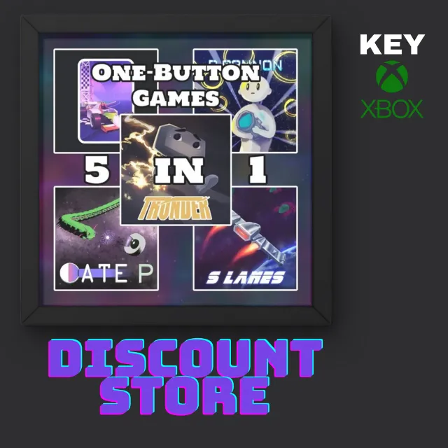 One Button Games 5-in-1 (Xbox One) | XBOX ключ