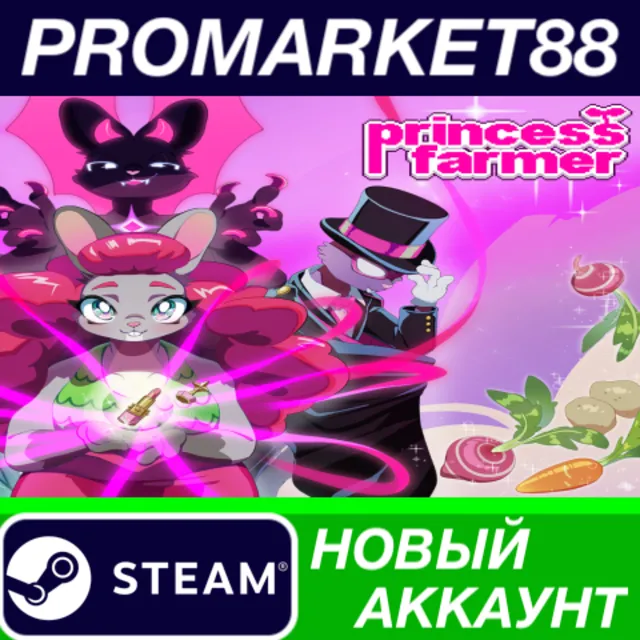 Princess Farmer Steam АККАУНТ НОВЫЙ+ПОЧТА