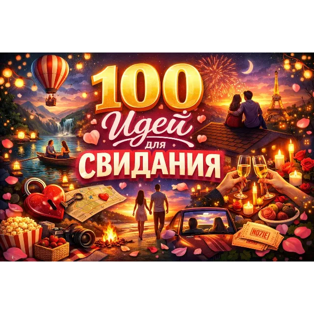 100 идей для свидания дома