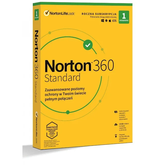 Norton 360 Standard 1 devices / 90 дней (Global)