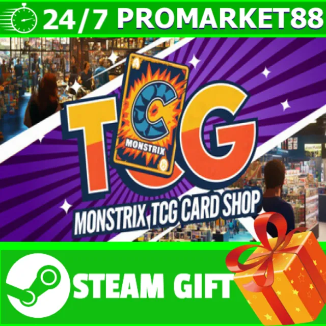 ️ВСЕ СТРАНЫ+РОССИЯ Monstrix TCG Card Shop STEAM GIFT