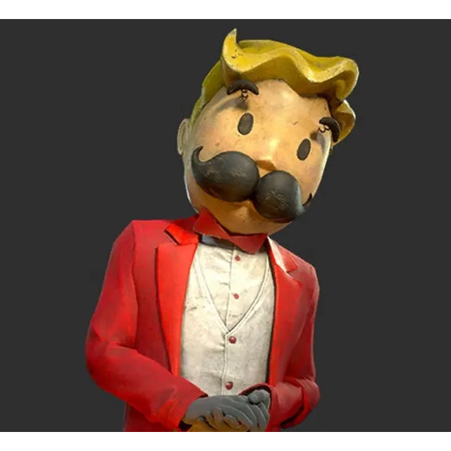 Fallout 76: костюм и маска Mr. Vault Boy Ключ