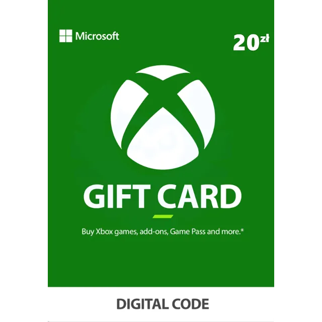 XBOX Live Gift Card 20 PLN (PL)