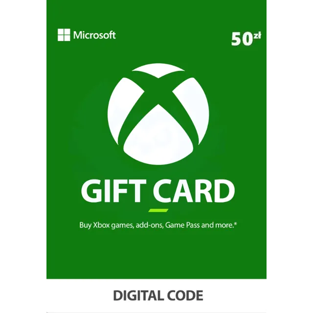 XBOX Live Gift Card 50 PLN (PL)
