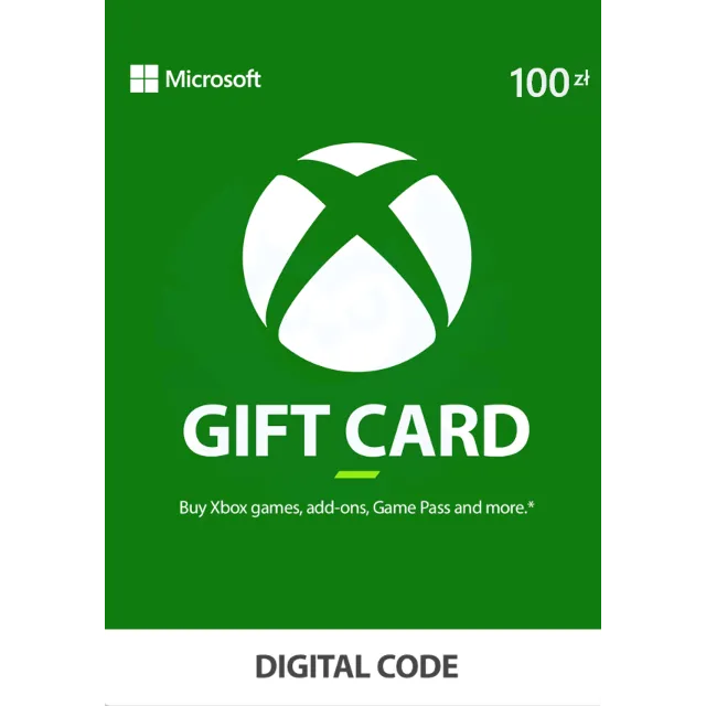 XBOX Live Gift Card 100 PLN (PL)