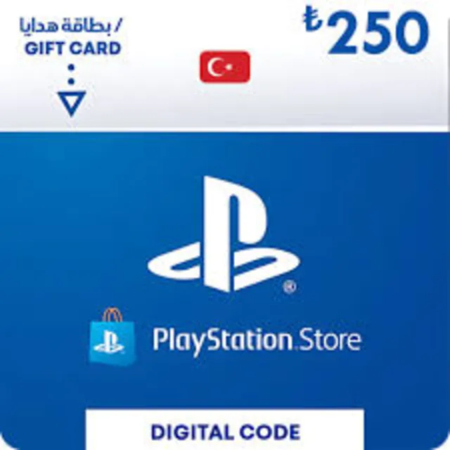 Карта PlayStation PSN 250 турецких лир (TRY / TL) – Тур