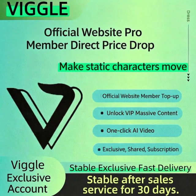 Viggle AI | Pro / Live / Max | Личный Аккаунт | 1 месяц