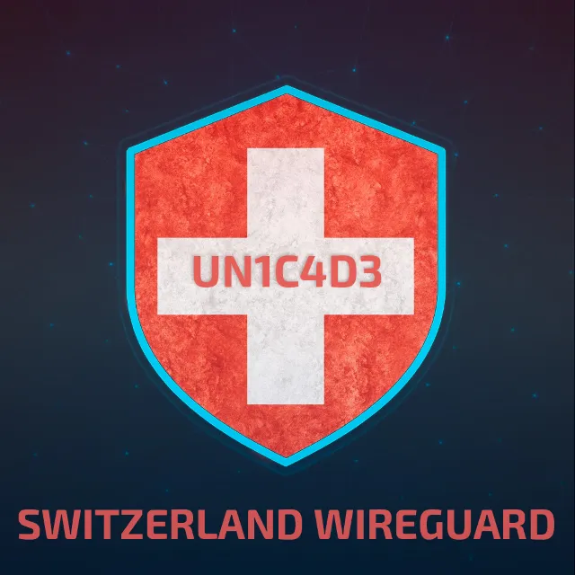 🌍 ШВЕЙЦАРИЯ WIREGUARD VPN