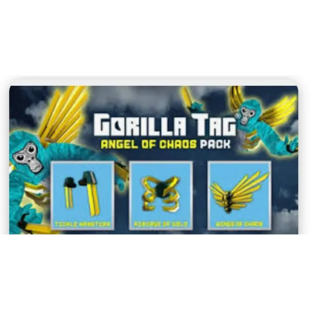 DLC Angel of Chaos Pack Gorilla Tag Oculus quest 2 3 s