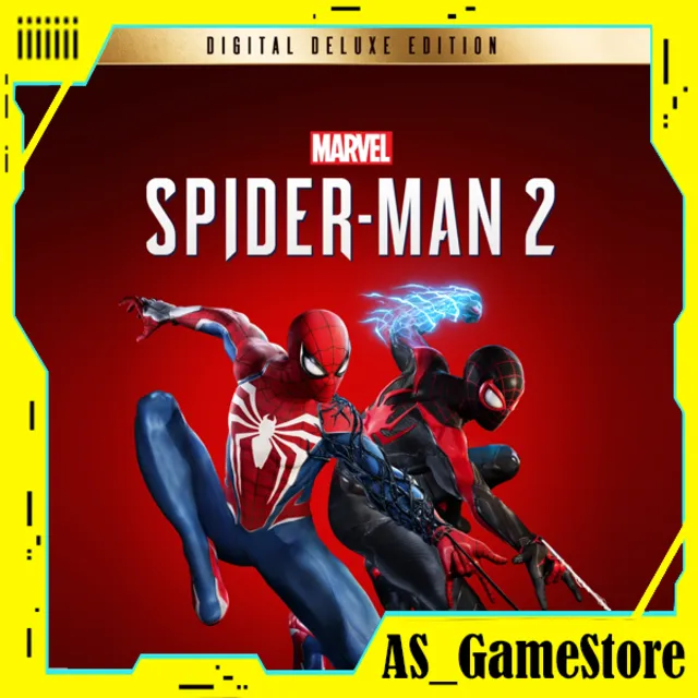 ⚫️Spider Man 2 - Deluxe Edition Upgrade / Человек Паук 2 - Апгрейд |ПК Epic Games EGS
