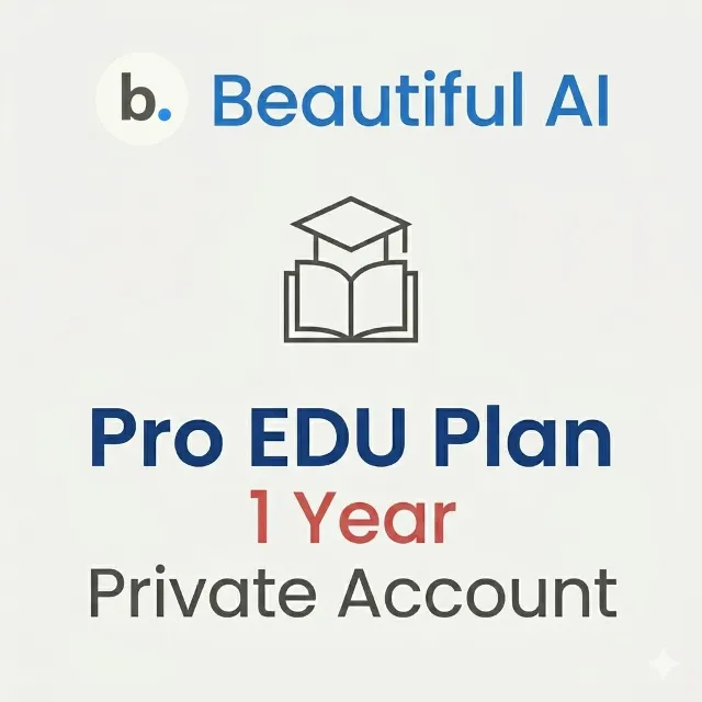Beautiful AI Pro EDU План 1 Год Приватный Аккаунт
