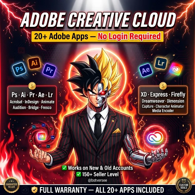 [Индивидуальная подписка] Adobe Creative Cloud Pro (не для командного доступа) частна