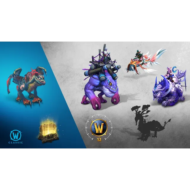 Код Маунты World of Warcraft с годовой подписки 2023