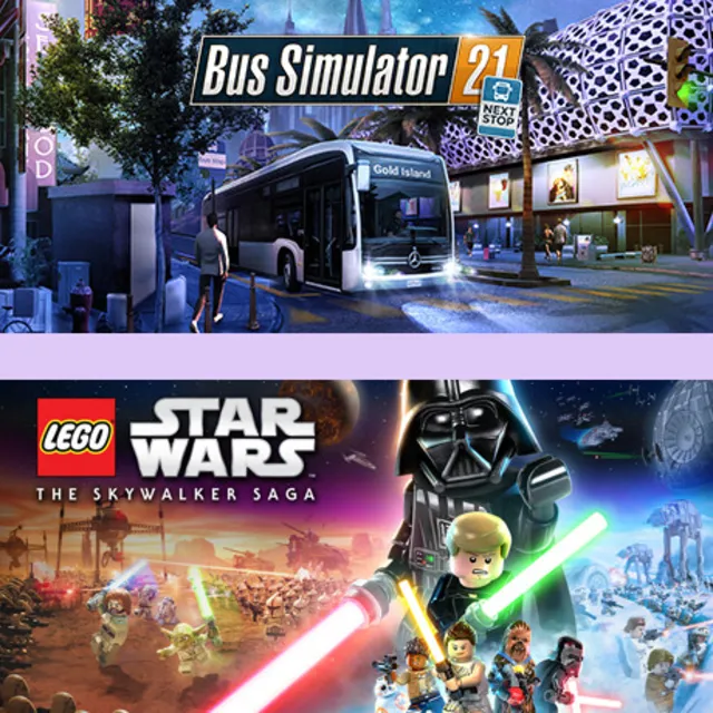 Bus Simulator 21 Next Stop + Lego Star Wars The Skywalk