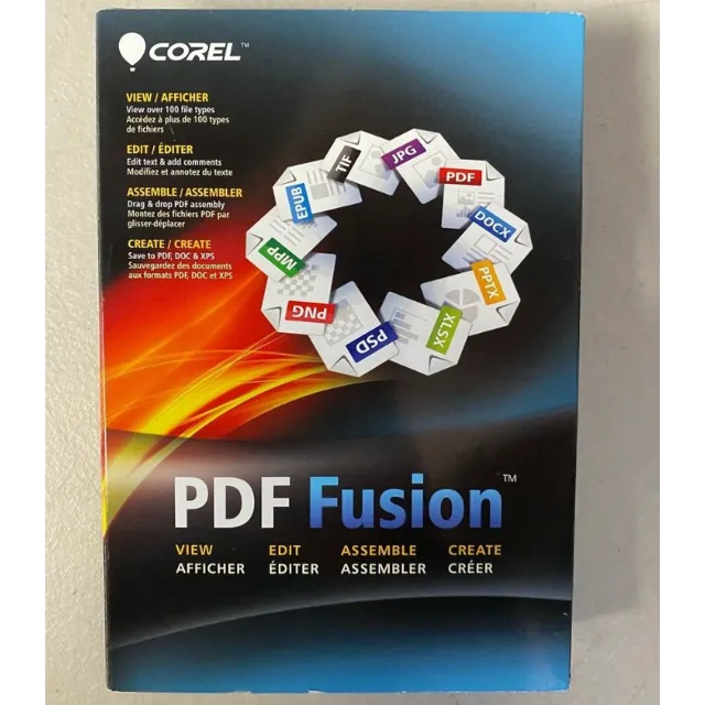 Пожизненный ключ Corel PDF Fusion (5 шт.)