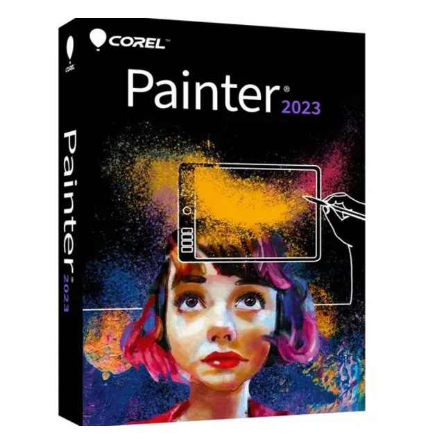 Лицензионный ключ Corel Painter 2023 GLOBAL для 5 ПК