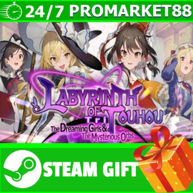 ️ВСЕ СТРАНЫ+РОССИЯ️ Labyrinth of Touhou Tri STEAM
