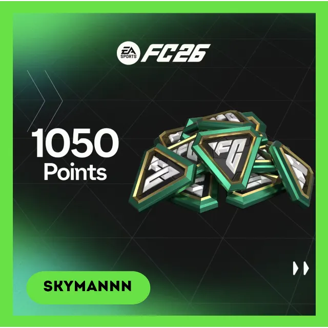 1050 FC Points EA Sports FC 26 EA App PC Ключ Global