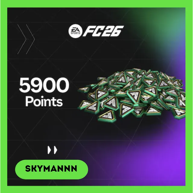 5900 FC Points EA Sports FC 26 EA App PC Ключ Global