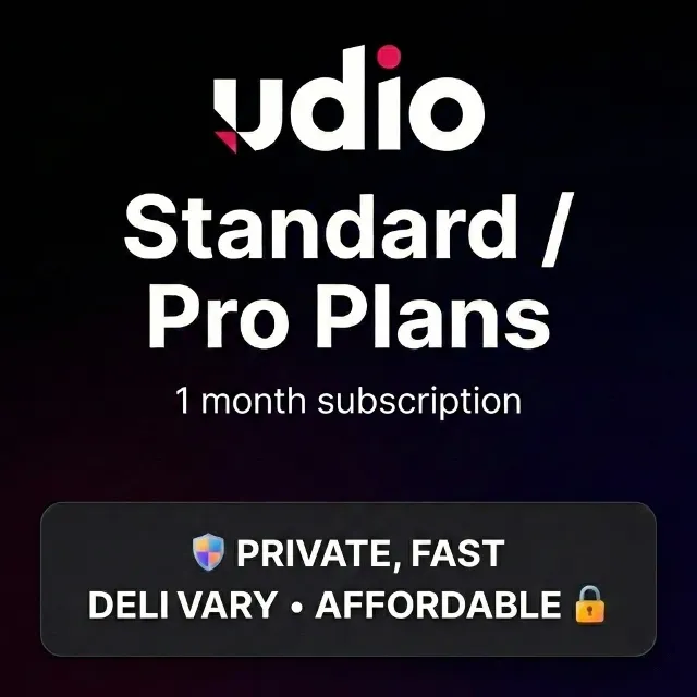 Udio AI Standard/Pro Аккаунт и Подписка 1 Месяц