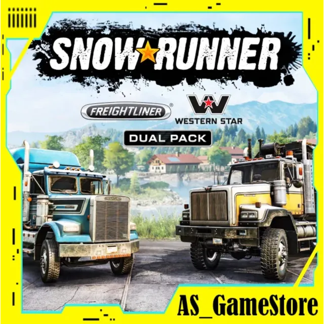 🔵SnowRunner - Freightliner &amp; Western Star Dual Pack | PS Турция Украина